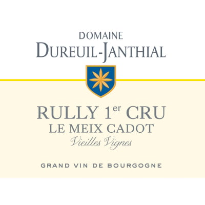 Vincent Dureuil Janthial Rully Meix Cadot Vv 2019 (3x75cl)