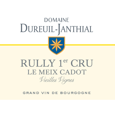 Vincent Dureuil Janthial Rully Le Meix Cadot Vv 2022 (3x75cl)