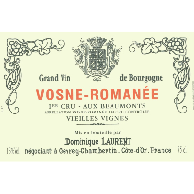 Dominique Laurent Vosne-Romanee Les Beaux Monts Vv 2022 (6x75cl)