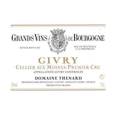 Thenard Givry 1er Cru Cellier Aux Moines Rouge 2022 (6x150cl)