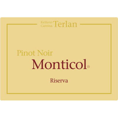 Terlano Pinot Noir Riserva Monticol 2018 (6x75cl)