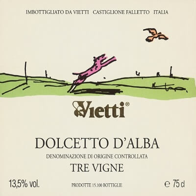 Vietti Dolcetto d'Alba Tre Vigne 2022 (6x75cl)