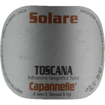 Capannelle Toscana Solare 1998 (6x75cl)