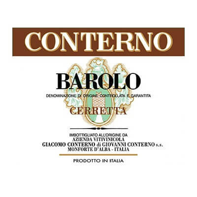 Giacomo Conterno Barolo Cerretta 2020 (1x150cl)