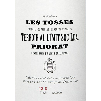 Terroir al Limit Les Tosses 2013 (6x75cl)