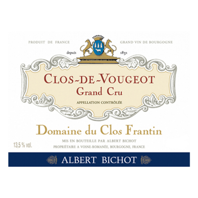 Clos Frantin (Albert Bichot) Clos-de-Vougeot Grand Cru 2019 (6x75cl)