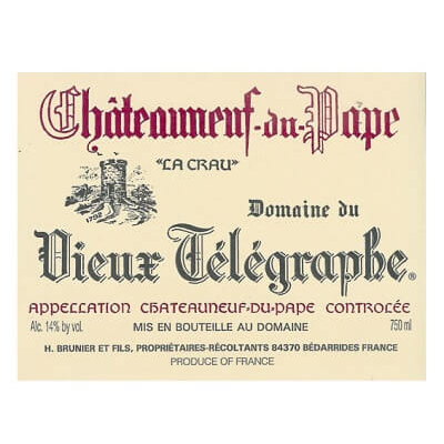 Vieux Telegraphe Chateauneuf-du-Pape Blanc 2021 (6x75cl)