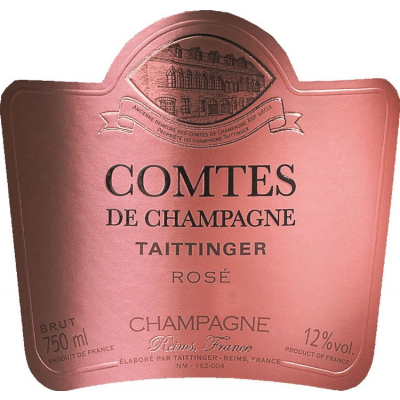 Taittinger Comtes de Champagne Rose 2004 (6x75cl)