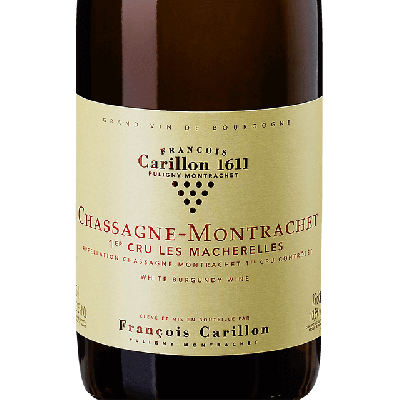 Francois Carillon Chassagne Montrachet 1er Cru Les Macherelles Blanc 2022 (6x75cl)