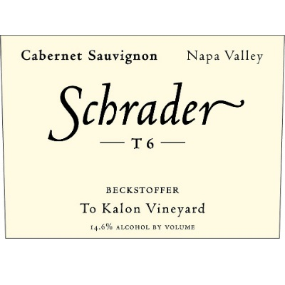 Schrader T6 Beckstoffer To Kalon Cabernet Sauvignon 2018 (6x75cl)