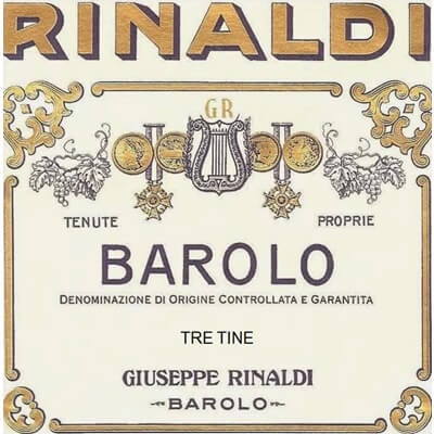 Giuseppe Rinaldi Barolo Tre Tine 2020 (6x75cl)