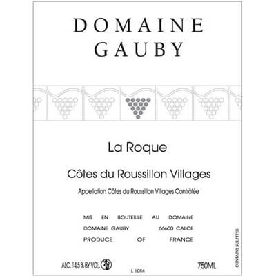 Gauby Cotes-du-Roussillon Villages La Roque Rouge 2015 (6x75cl)