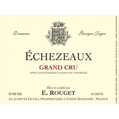 Emmanuel Rouget Echezeaux Grand Cru 2004 (12x75cl)