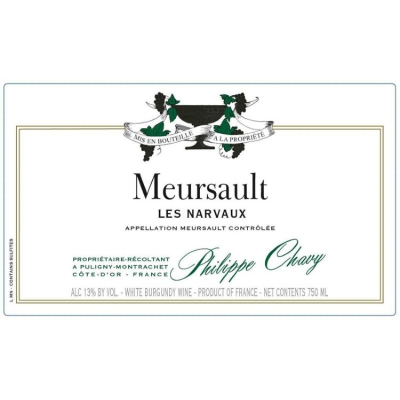 Philippe Chavy Meursault Narvaux Blanc 2022 (12x75cl)