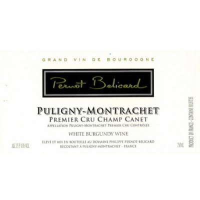 Pernot Belicard Puligny-Montrachet 1er Cru Champ Canet 2018 (6x75cl)