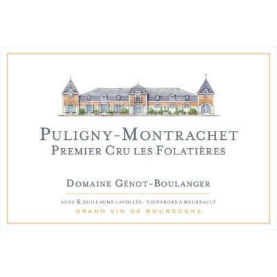 Genot Boulanger Puligny-Montrachet 1er Cru Les Folatieres 2022 (6x75cl)