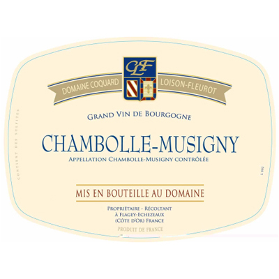 Coquard Loison-Fleurot Chambolle-Musigny 2018 (6x75cl)