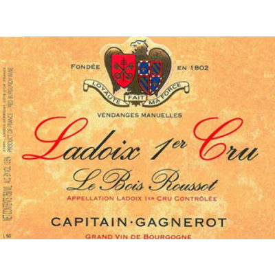 Capitain Gagnerot Ladoix Bois Roussot 2020 (6x75cl)