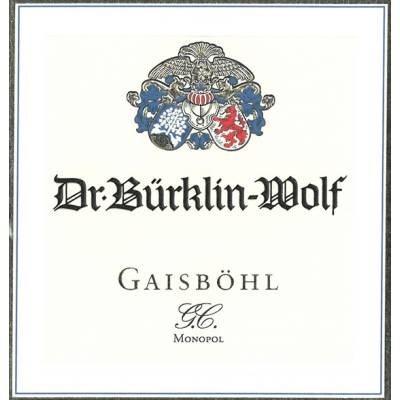Burklin Wolf Ruppertsberger Gaisbohl Riesling GC Monopol 2022 (6x75cl)