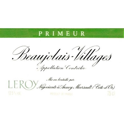 Leroy Beaujolais Villages Primeur 2014 (12x75cl)