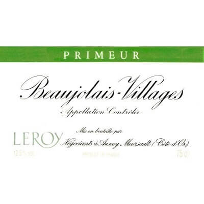 Maison Leroy Beaujolais Villages Primeur 2023 (12x75cl)