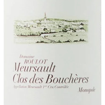 Roulot Meursault 1er Cru clos des Boucheres  2022 (3x75cl)