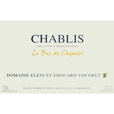 Vocoret Chablis Bas Chapelot 2022 (12x75cl)