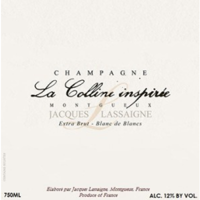 Jacques Lassaigne La Colline Inspiree Blanc de Blancs NV (6x75cl)