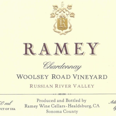 Ramey Chardonnay Woolsey Road Vineyard 2019 (6x75cl)