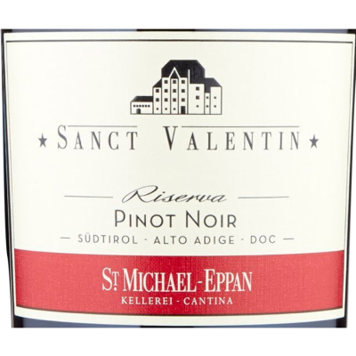 St Michael Eppan Sudtirol Alto Adige Pinot Nero Sanct Valentin 2018 (6x75cl)