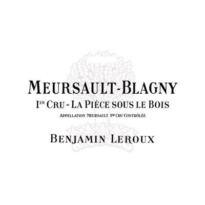 Benjamin Leroux Meursault-Blagny 1er Cru La Piece Sous Le Bois 2022 (6x75cl)