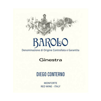 Diego Conterno Barolo Ginestra 2017 (1x75cl)