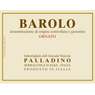 Palladino Barolo Ornato 2018 (6x75cl)