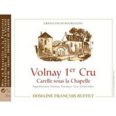 Francois Buffet Volnay 1er Cru Carelle Sous la Chapelle 2022 (1x75cl)