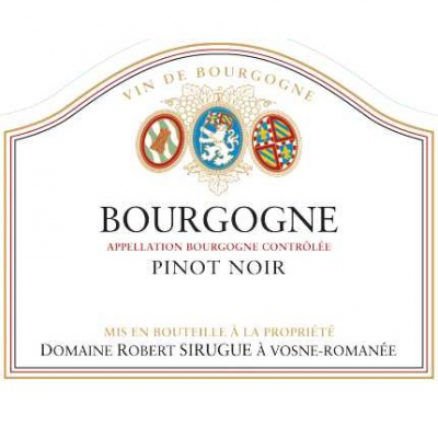 Robert Sirugue Bourgogne Pinot Noir 2018 (6x75cl)