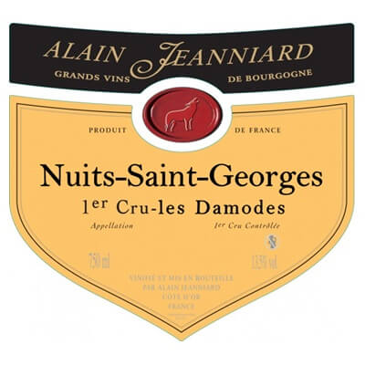 Alain Jeanniard Nuits-Saint-Georges 1er Cru Les Damodes 2020 (12x75cl)