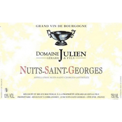 Julien Gerard Nuits-Saint-Georges 2015 (6x150cl)