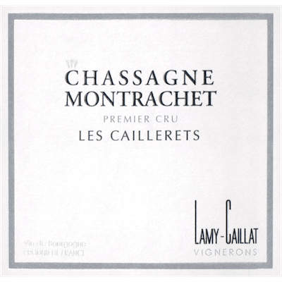 Lamy-Caillat Chassagne-Montrachet 1er Cru Les Caillerets 2018 (2x75cl)
