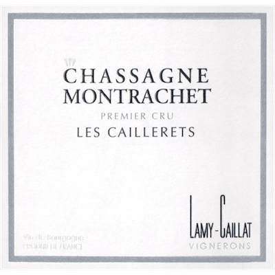 Lamy-Caillat Chassagne-Montrachet 1er Cru Les Caillerets 2022 (3x75cl)