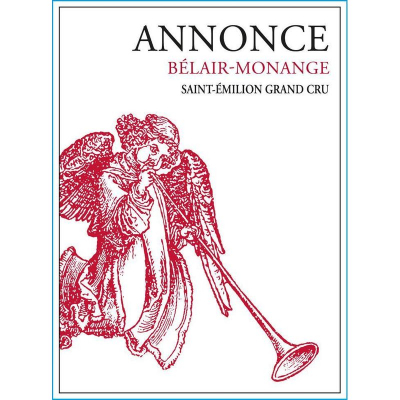 Annonce Belair Monange 2018 (6x75cl)