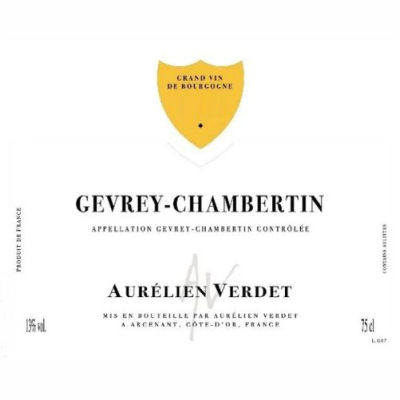 Aurelien Verdet Gevrey Chambertin 2019 (6x75cl)
