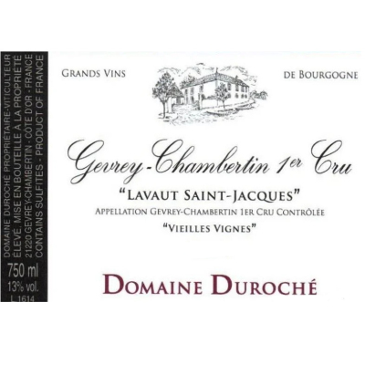 Duroche Gevrey-Chambertin 1er Cru Lavaut Saint Jacques Vv 2022 (1x150cl)