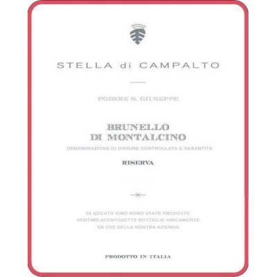 Stella di Campalto Brunello di Montalcino Riserva 2012 (6x75cl)
