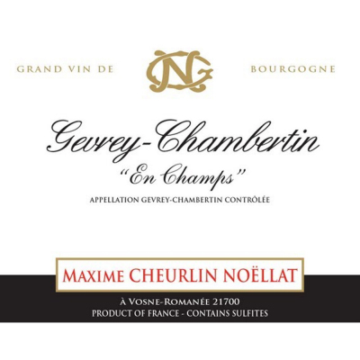 Georges Noellat (Maxime Cheurlin) Gevrey-Chambertin Les Champs 2018 (12x75cl)