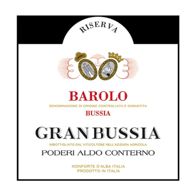 Aldo Conterno Barolo Granbussia Riserva 2013 (1x150cl)