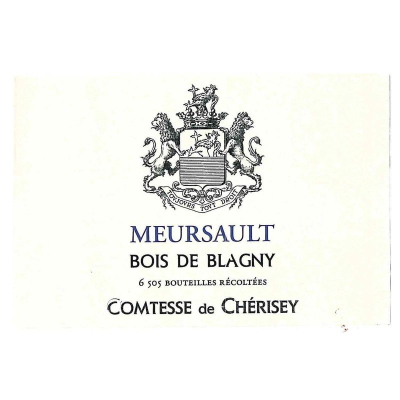 Comtesse de Cherisey Meursault Bois Blagny  2019 (6x75cl)