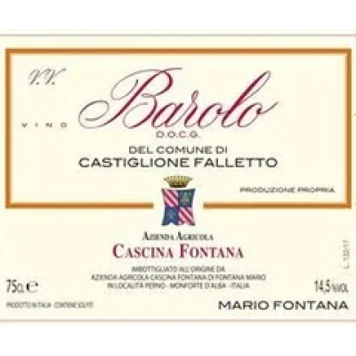 Cascina Fontana Barolo Castiglione Falletto 2016 (3x75cl)