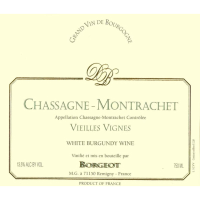 Borgeot Chassagne Montrachet Vv 2022 (6x75cl)