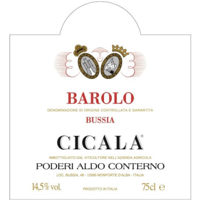 Aldo Conterno Barolo Cicala 2019 (6x75cl)