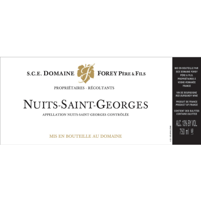 Forey Nuits-Saint-Georges 2020 (12x75cl)
